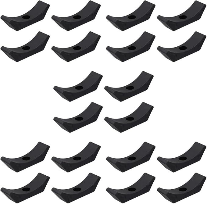 20 Pcs Dumbbell Saddles Dumbbell Cradles Replacement Racks Racks Plastic Cradles