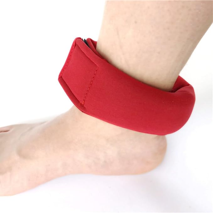 KICHOUSE Weighted Sandbag Wristband and Ankle Strap for Fitness Training, Adjustable Weight-bearing Sports Accessory for Men and Women, Suitable for Running, Yoga, and Strength Exercises