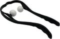 Mount Plus M1212 Shiatsu Neck Massager for Neck and Shoulder with Deep Tissue Trigger Point Manual Self Muscle Massage for Muscle Pain Relief (Simulates Massage Therapist Hands) (1 Pack Black)