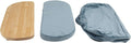 Meditation Bench, Folding Kneeling Meditation Stool, Removable Cushion Stool with Magnetic Locking Hinges, Ideal for Indoor & Outdoor Yoga & Prayer (Light Blue)