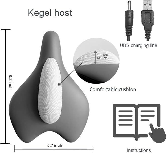 Pelvic Floor Muscle Trainer, Cushion Type Kegel Trainer, for Pelvic Floor Physical Therapy and Kegel Sports Products