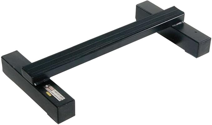 Power Systems Calf Raiz, Steel Bar for Standing Calf Raises and Dip Exercises, Black (67055) 20-Inch x 10-Inch x 3-Inch H