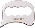 STICKON Stainless Steel Gua Sha Scraping Massage Tool IASTM Tools Great Soft Tissue Mobilization Tool (STICKON-08)