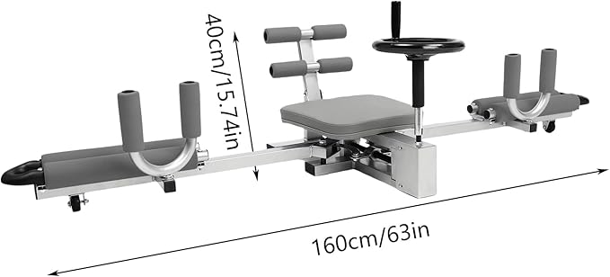 Leg Stretcher, 330.7lbs Heavy Duty Split Machine for Legs Stretching, 0-210° Degrees Adjustable Steel Frame Split Machine, Flexibility Leg Stretching Training Machine for Women & Men