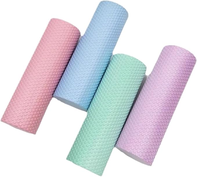 Yoga Foam Roller High Density For Pilates Yoga Muscle Massage And Fitness Sizes 30cm Diameter 10CM Unisex