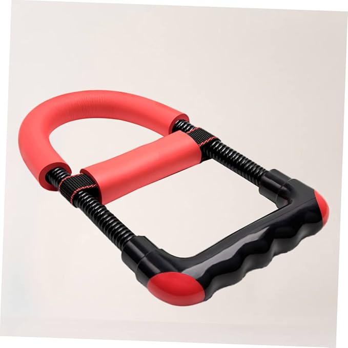 BESPORTBLE Hand Strength Training Device Grip Trainer Core Wrist Strengthener Hand Exerciser Grip Strengthener Aluminum Handles for Climbers Weightlifters and Athletes Red
