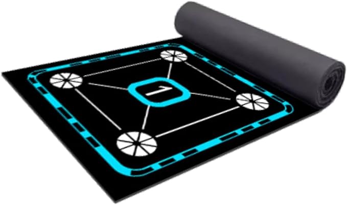 Agility Ladder Mat Speed Ladder Multipurpose Agility Training Equipment Footwork Practice for Soccer Fitness Workout Outdoor