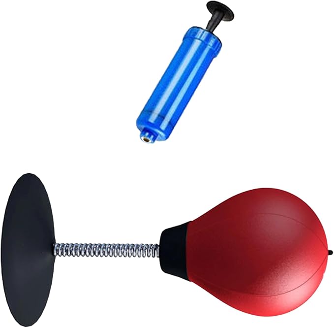 Heavy Type PU Boxing Reactions Ball with Balanced Suspension Design to Improve Coordination and Strength Rebounds Training Boxing Ball