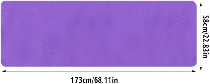 Yoga Mat Thick, 1/5 Inch Extra Thick Anti-Tear High Density Non-Slip Workout Mats with Carrying Strap,Kids Yoga Mat for Fitness Floor Home Stretching Gym Pilates