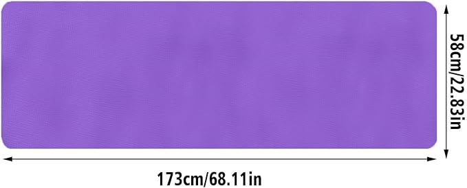 Thick Yoga Mats for Women & Men, 1/5 Inch Non Slip Anti-Tear Extra Thick High Density Workout Mat with Carrying Strap,Wide Yoga Mat for Floor Gym Fitness Home Stretching Pilates