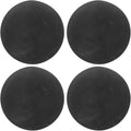 Professional High Elastic Rubber Reaction Ball 4Pcs Hollow Training Balls for Agility Reflex and Hand Eye Coordination Lightweight Speed Drill Racketball for Athletes Trainers