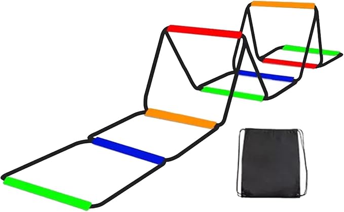 Portable Agility Ladder for Soccer and Volleyball Workout