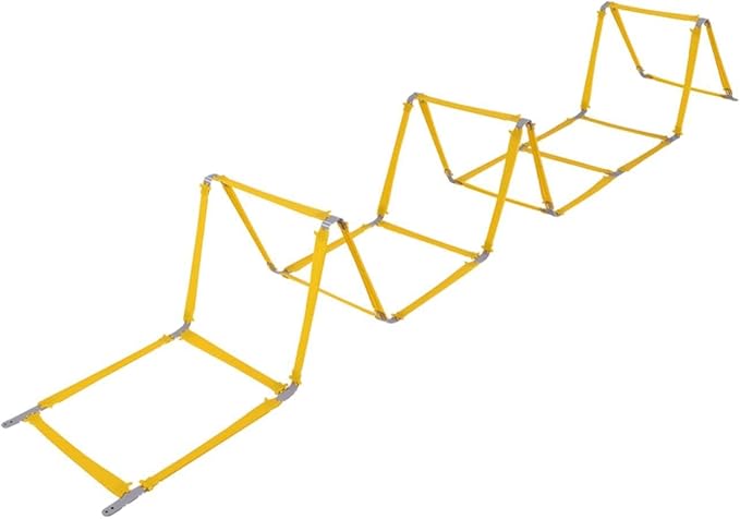Agility Ladder Soccer Speed Ladder Folding Workout Ladder for Kids Teens Adults Agility Training Equipment Jumping Obstacles
