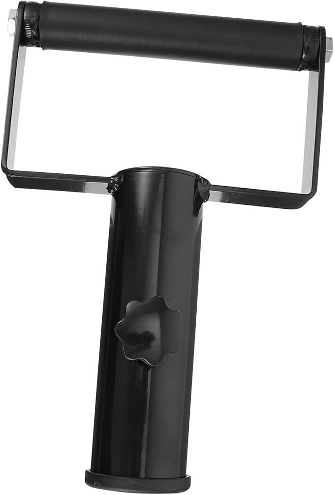 T-Bar Row Attachment Barbell Handle Multi-Grip Solid Handle for Strength Training Non-Slip Grip Compatible Barbell Bars for Core Workout and Fitness Equipment