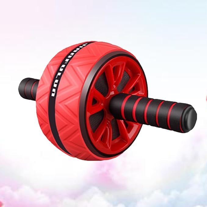 Zerodeko Fitness Ab Roller Wheel Double Wheel Ab Core Workout Roller with Silent Operation for Home Gym Abdominal Training and Core Strengthening Exercises