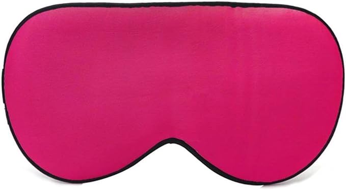 Double-Sided Silk Blackout Sleep Black Eye Shield