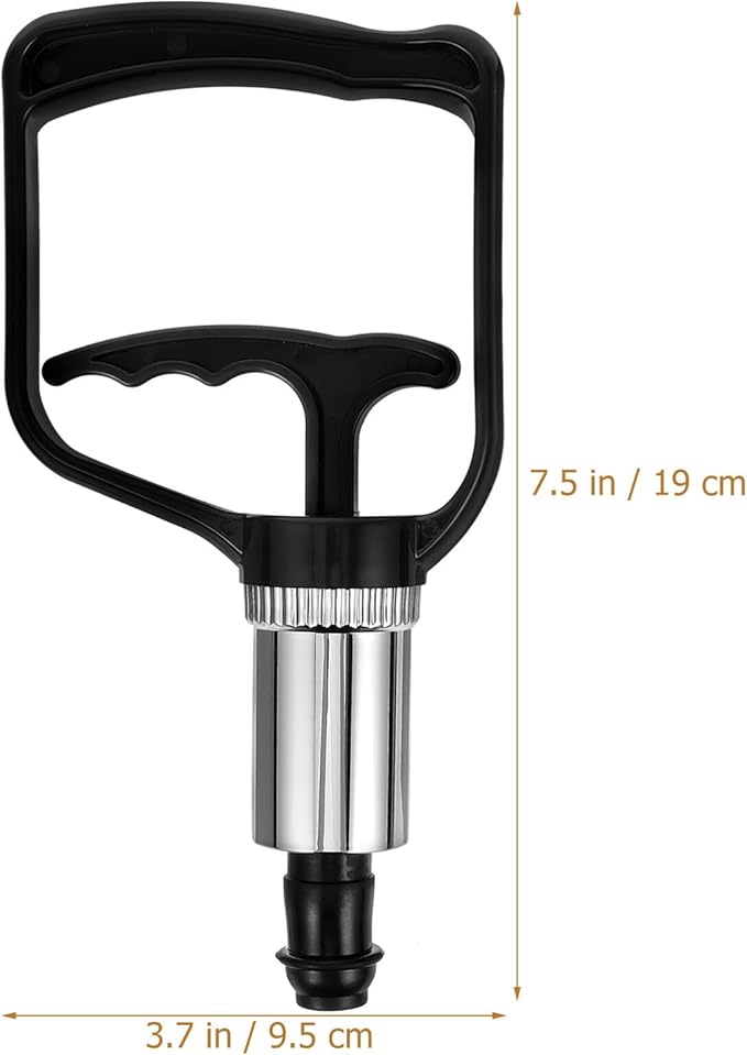 Beaupretty Cupping Hand Pump Handheld Vacuum Pump Replacement Strong Suction Manual Pressure Cupping Tool for Muscles