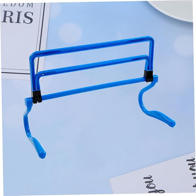 Totority Removable Agility Hurdles for Soccer Training Blue Fitness Equipment for Speed and Coordination Drills for Athletes and for Outdoor and Indoor Use