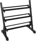 Dumbbell Rack, 3 Tier Weight Storage Rack for Dumbbells Kettlebells, and Weight Plates 500LBS, Workout Dumbbell Storage Rack for Home Gym Fitness