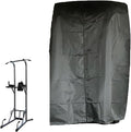 Pull Up Bar Station Cover 40x42x64in Protective Cover Strength Training Dip Stands Protection Gym Machine Cover for Indoor or Outdoor Power Tower/Pull Up Dip Station (Grey)