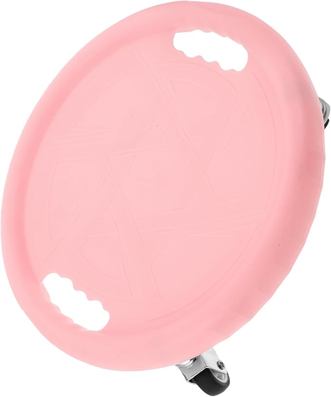 Balacoo Ab Roller Wheel and Fitness Slider Board with Elbow Support, Pink Abs Core Strength Training Equipment for Home Belly Workout and Portable Abdominal Exercise