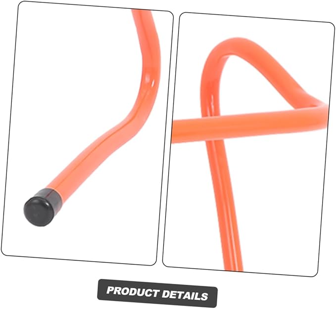 4Pcs Plastic Training Hurdles for Track Agility Speed Equipment Abs Base Outdoor Sports Soccer Fitness