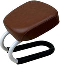 Colaxi Kneeling Meditation Stool Adjustable Birthday Gift Anti Slip Comfortable Seat Prayer Stool for Yoga Praying Home Women, Style A Brown