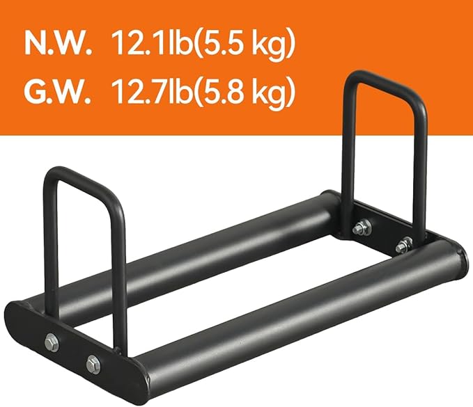 1PC Weight Plate Rack for Home Gym - Weights Rack for Plates Use Singly or Combine Multiple Units | Olympic Weight Plate Rack Up to 660 LBS - New Model Bumper Plate Rack for Easy Plate Changes