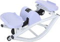 Lateral Rocking Fitness Stepper for Home Workout, Low-Impact Rock Stepper Protects Knees & Joints, Portable Compact Side-to-Side Stepper for Legs, Glutes & Abs Training