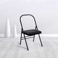 Yoga Chair,Backless Yoga Chair Prop,Pilates Chair,Strength Training Inversion Equipment,Yoga Chair Iyengar,Foldable and Portable Folding Stools for Yoga,Black