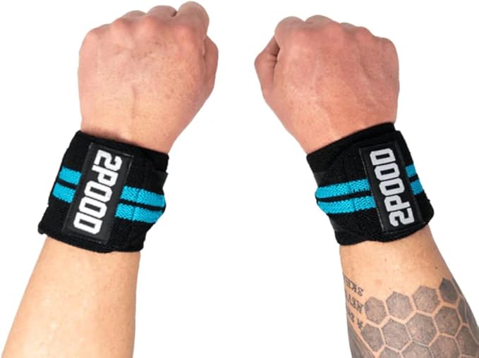 2POOD Wrist Wraps for Weightlifting Powerlifting, Weightlifting, Cross Training, Bodybuilding for Men and Women