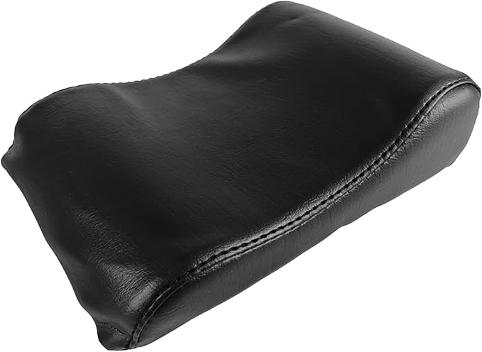 Yoga Bolster Pillow – Sponge PU Leather 25x16.5x7cm 160g | Non Slip Ergonomic Pilates Workout Bolster | Supportive Meditation Cushion for Home Travel Yoga Fitness Office Exercise Gym