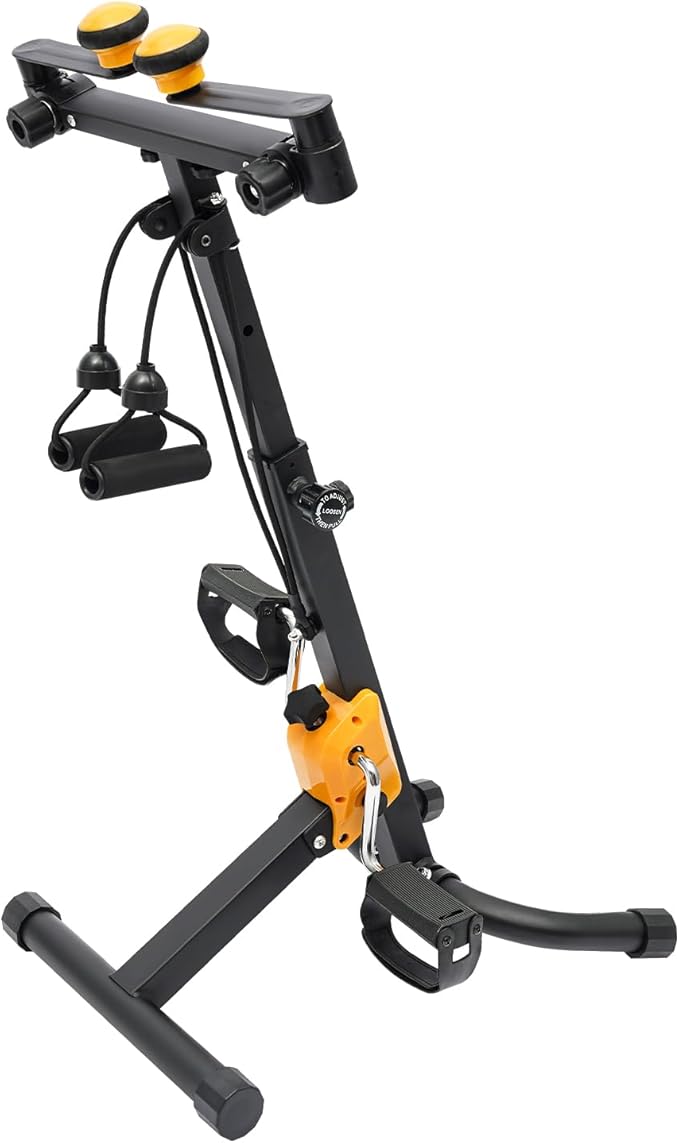 Bitodd Scooter Exercise Bike, Adjustable Exercise Bike, Multifunctional Exercise Bike, Exercise Equipment Load Capacity 264.55 Lbs, Scooter Exercise Bike for Home, Gym, Hotel
