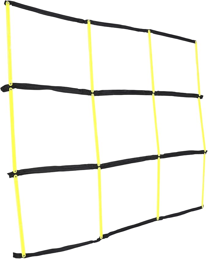 Lightweight Foldable Agility Ladder for Football and Soccer Speed Training Weather-Resistant Sports Ladder for Footwork Drills and Team Exercise