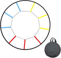 Round Agility Ladder Footwork Ladder Improves Coordination Sturdy for Kids Adults Speed Training Equipment for Soccer