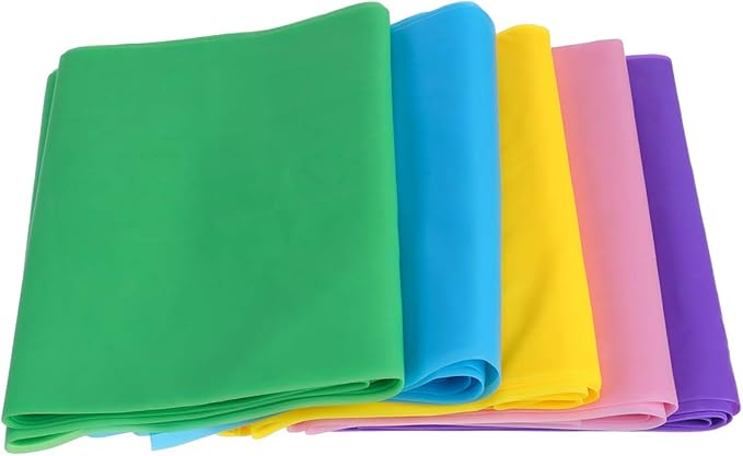 2M Gym Exercise Pilates Fitness Aerobics Stretch Resistance Yoga Bands Belt - (Color: Green)