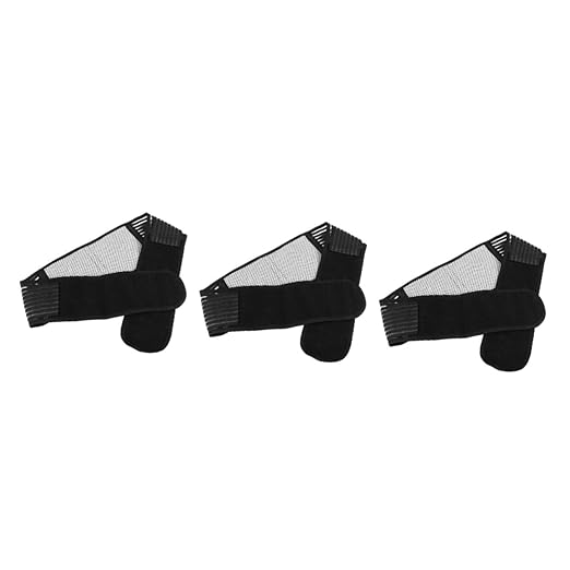 3pcs Portable Adjustable Elastic Magnetic Therapy Back Support Waist Brace Belt Self-heating Lumbar Support for Black for Rehabilitation and