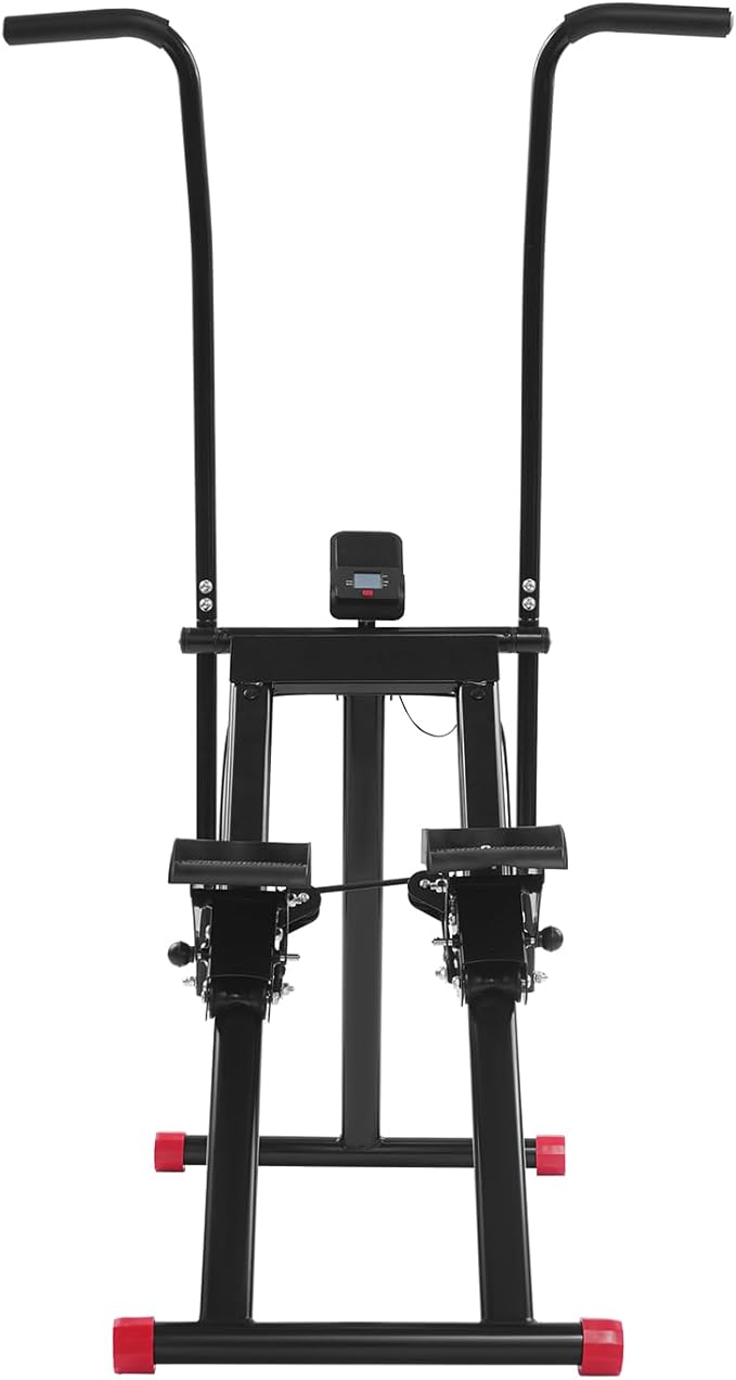 Stair Stepper Vertical Exercise Climber for Full-Body Workout, 100kg/220 lbs Home Gym Fitness Machine, Cardio Training Equipment for Indoor Climbing and Strength Training