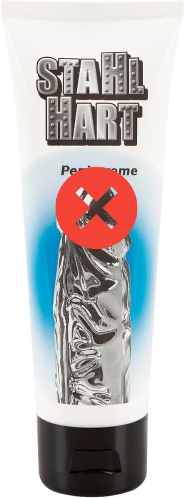 Stahl Hard Extra Strength Enlargement Gel for Men – Men’s Power Massage Cream with Natural Oil for Increased Size, Thickness, Strength and Prolonged Performance