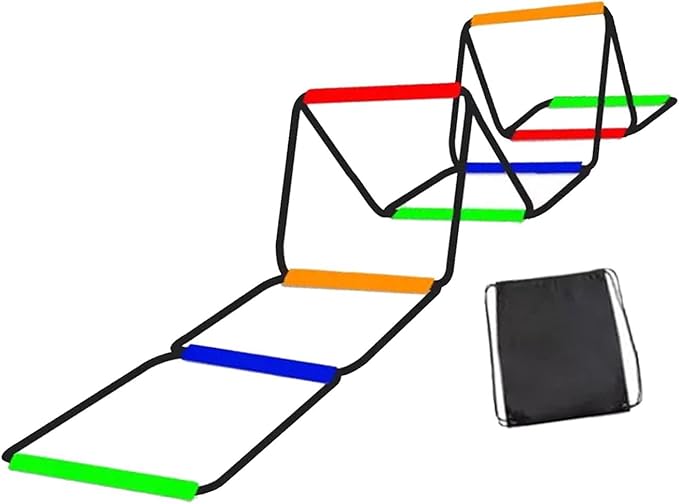 Portable Agility Ladder for Soccer and Volleyball Workout