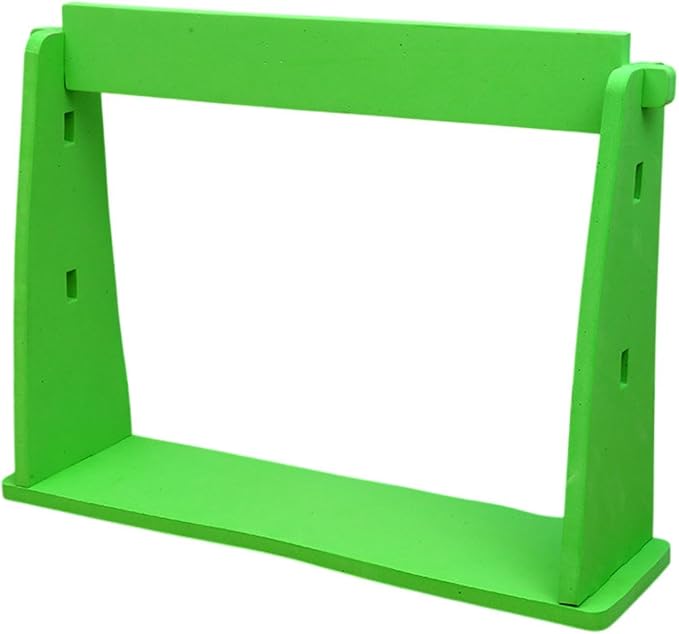 Agility Training Hurdle Speed and Agility Training Equipment Improves Coordination,Speed Ladders,Adjustable Height for Games, Green