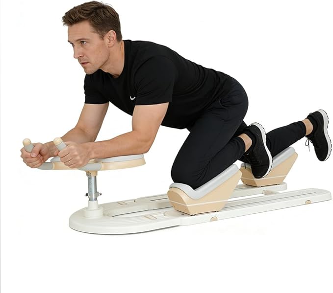 Spine Twist & Stretch Trainer Home Gym Swing Waist Exercise Machine, Ab & Back Stretcher for Core Lower Back Training, Full Body Stretch Twist Waist Leg Workout Equipment, US Local Ship