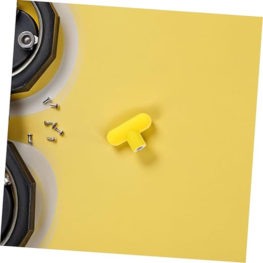 Cabilock 2pcs Rotating Grip Handles for Cable Machines Ergonomic Shaped Design High Strength Build Fitness Equipment Attachments for Weight Lifting and Strength Training Yellow