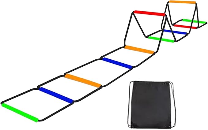 Portable Agility Ladder for Soccer and Volleyball Workout