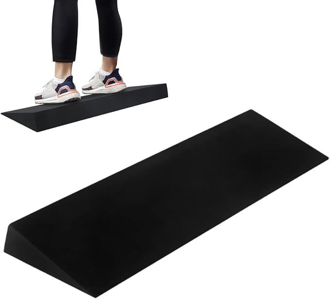 Yoga Squat Wedge, Foam Squat Wedge Block, Portable Pilates Board, Yoga Bolster For Wrist And Lower Back Support, Improve Mobility And Performance