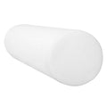 CanDo White PE Foam Rollers for Exercise, Finess, Muscle Restoration, Massage Therapy, Sport Recovery and Physical Therapy for Home, Clinics, Professional Therapy Round 6" x 18"