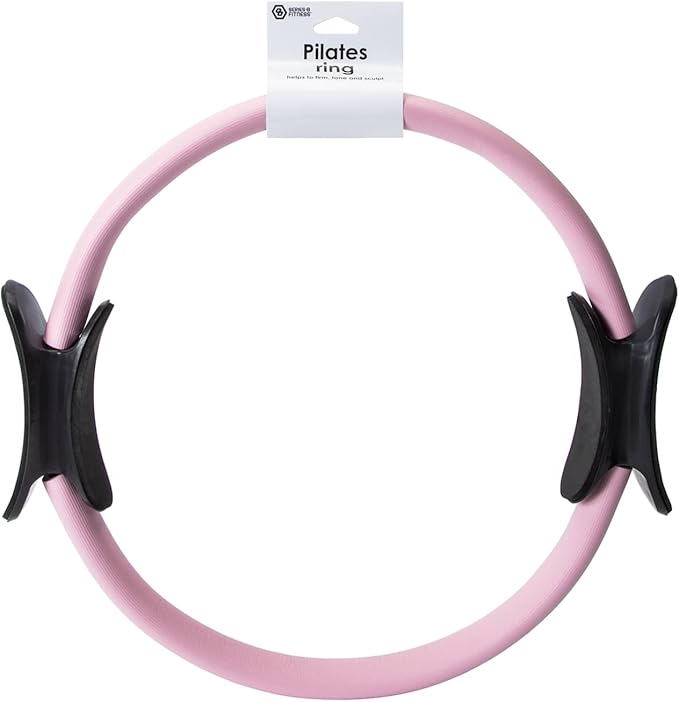 Serie 8 Fitness Pilates Ring, 14 Inch Diameter, Pink