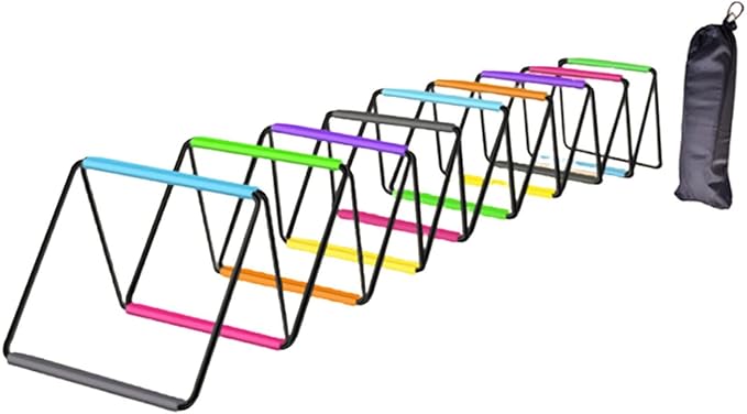 Yiju Agility Ladder Jumping Obstacles, Foldable for Kids Adults Soccer Speed Ladder Agility Training Equipment for Foot Exercise