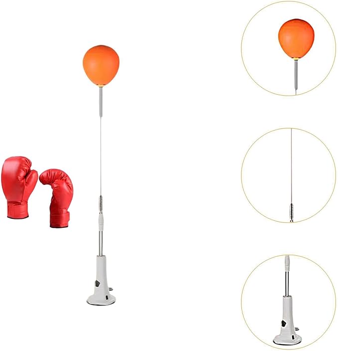 Boxing Reaction Ball Boxing Gear Improve Hand Eye Coordination, Punching Ball Boxing Speed Ball for Home Gym, Fitness, MMA