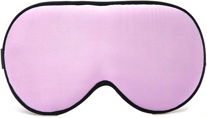 Double-Sided Silk Blackout Sleep Black Eye Shield